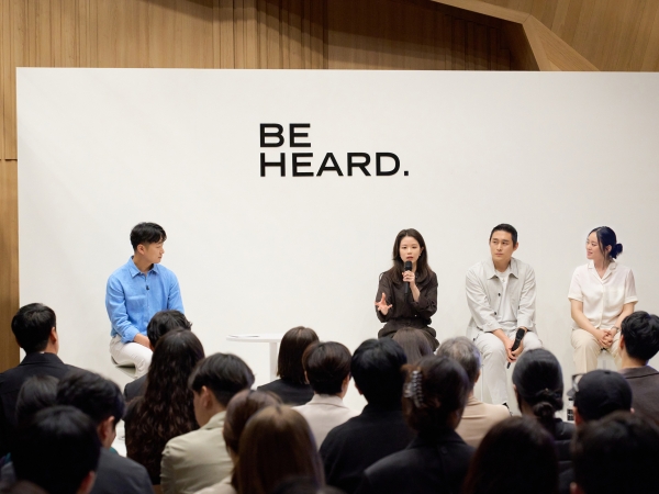 삼성물산 패션, 띠어리 여섯 번째 ‘BE HEARD’ 토크쇼 개최 